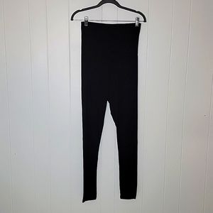 Storq Classic Signature Maternity Leggings - Black Size 2 (small)